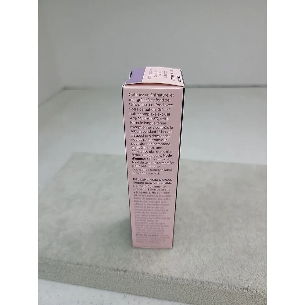 Mary Kay TimeWise Luminous Matte 3D Liquid Foundation Beige W 100 Buildable 1 oz